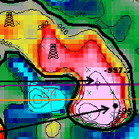 toe shot drilling location